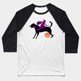 Halloween Wolf Baseball T-Shirt